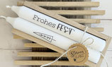 Geschenkset Kerzen "Frohes Fest"
