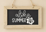 Tafel "Aloha Summer"