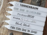 Kerzen bedruckt