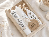 Geschenkset Kerzen klein "Wunschlicht"
