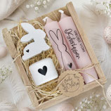 Geschenkset Kerzen klein "Osterhase"