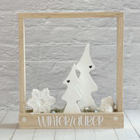 Rahmen gross mit Fach "Winterzauber"