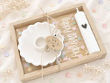 Geschenkset "Happy Birthday" mit Kerzenhalter Lina