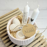 Geschenkset Schale Rosa "Alles Liebe zum Muttertag"