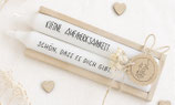 Geschenkset Kerzen "Kleine Aufmerksamkeit & Schön, dass es Dich gibt"