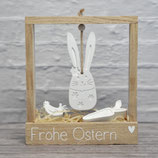 Rahmen mit Fach "Frohe Ostern"