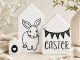 Häuschen "Happy Easter"