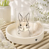 Windlichtglas für Teelichthalter "Frühling / Ostern"