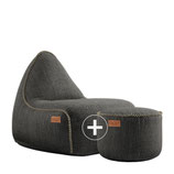 Cobana Lounge Chair & Pouf | Farbe: Cobana Black