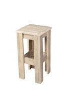 Barkruk steigerhout
