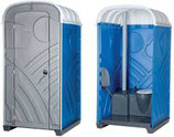 Mobiele toilet cabine