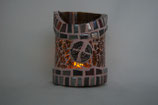 candleholder from recycled beer bottle  nr. 240