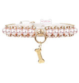Pearl Diamond White - For Pets Only Halsband