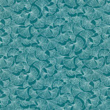 Jersey Interlock - Digitaldruck Ginkgo -  100 % BW -  140 cm breit