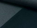 Strick doubleface schwarz grau - 85% Cotton  10% PES  5% Elasthan - Breite 155 cm