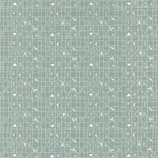 Klassiker Hähnchen in mint - weiß 100% Baumwolle, Druckstoff, Breite ca. 150 cm, Oeko-Tex®-Standard 100