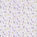 Nizza Lavendelzweig - 100% Baumwolle - Digitaldruckstoff - Breite ca. 150 cm