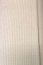 Waffelpiqué  beige  150 cm breit   100 % Baumwolle