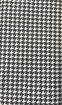 Jersey Interlock Hahnentritt grau weiß  100 % BW  140 cm breit