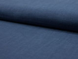 100% Leinen in dunkel Jeansblau stonewashed -  Breite 140 cm - Gewicht 250 g/m²
