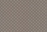 Rosenborg beige mit weißen Punktblümchen - 100% Baumwolle, Druckstoff, Breite ca. 150 cm, Oeko-Tex®-Standard 100
