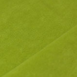 Nicki in apfelgrün  80 % Co - 20 % Poly  150 cm breit