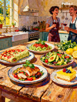 Die Waage bleibt entspannt: Low-Carb mit Stil