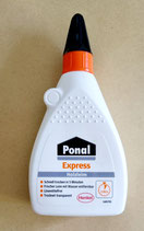 Ponal Express Holzleim, 120 g Flasche