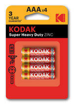 Pile AAA Ministilo    Zinco-Carbone Kodak