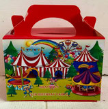 Circus DIY Party Box/Bag LABELS Ref PB75 **NO BOX OR BAG SUPPLIED**