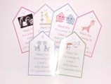 Baby Shower Personalised Tags