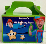 Blippi DIY Party Box/Bag LABELS Ref PB74 **NO BOX OR BAG SUPPLIED**