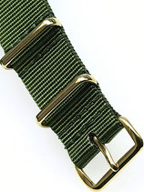 Nato Gold grün 24 mm