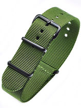 Reduziertes Nato PVD grün 18 mm