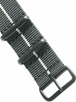 Nato PVD »Stripey Grey« 22 mm