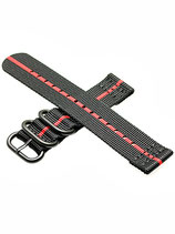 Zulu Split PVD »Stripey Red«