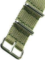 Seatbelt Nato »Olea« Polished