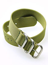 Muster 3 Ring Zulu Kingsize oliv