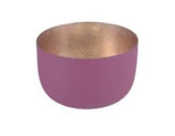 Windlicht Dark Burgundy Gold S