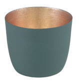 Windlicht Dark Olive Gold M