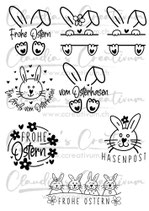 Rub On Set Ostern