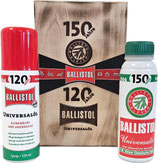 Ballistol Sonderedition Holzschachtel 150 Jahre Ballistol Klever / 120 Jahre Ballistol Universalöl