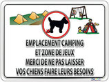 Propreté des chiens sur le camping