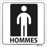 Plaque homme