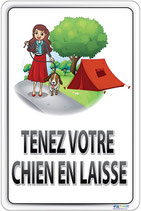 Tenez votre chien en laisse