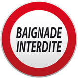 Baignade interdite texte