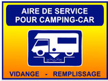 Aire de service camping car