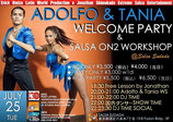 【TICKET】 Adolfo & Tania Welcome Party