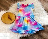 Sommerkleid Herzchen 86/92