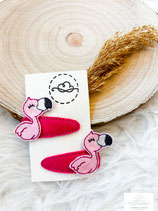 Haarspangen Flamingos